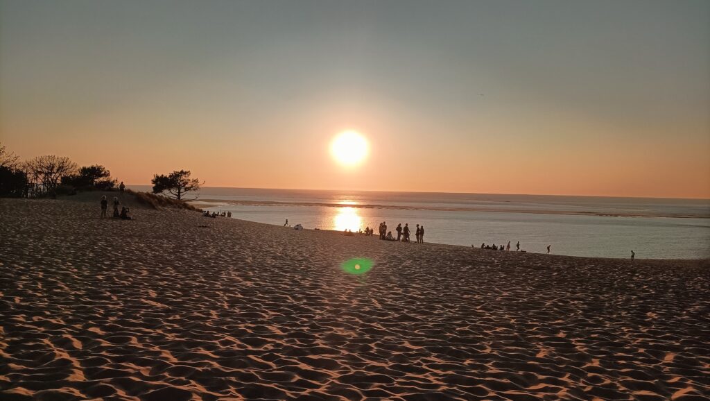 Dune du pyla sunset