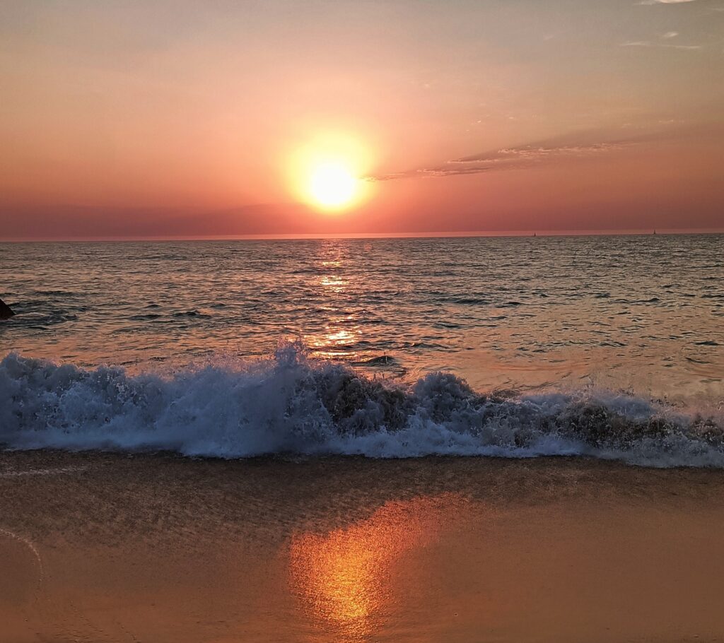 Vélodyssée sunset
