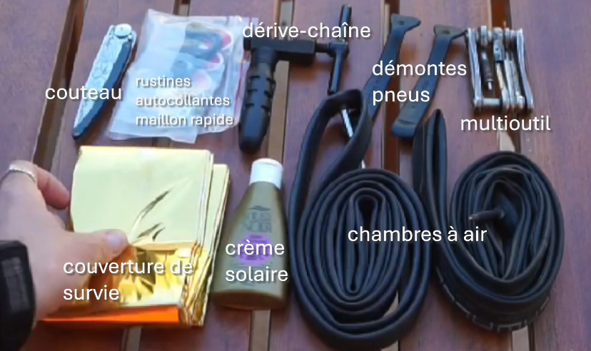 Kit de réparation et survie