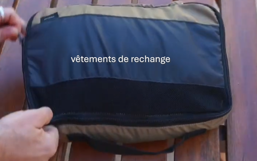 vêtements de rechange