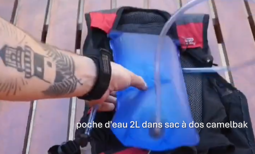 poche d'eau camelbak