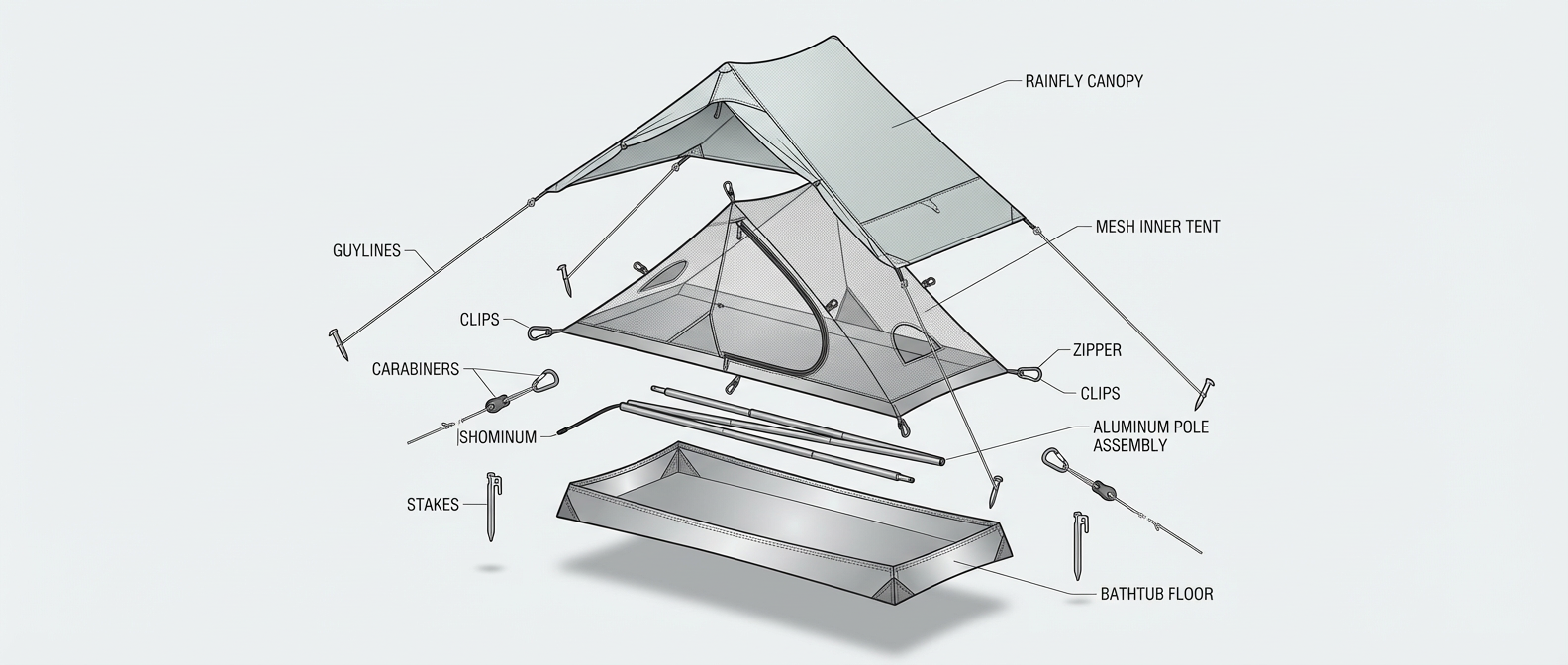 L’innovation au service du bikepacking : quand les tentes ultra-légères repoussent les limites de l’aventure