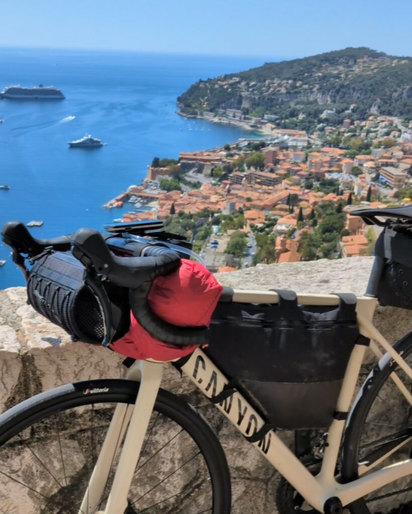 vélo vue riviera Nice mer