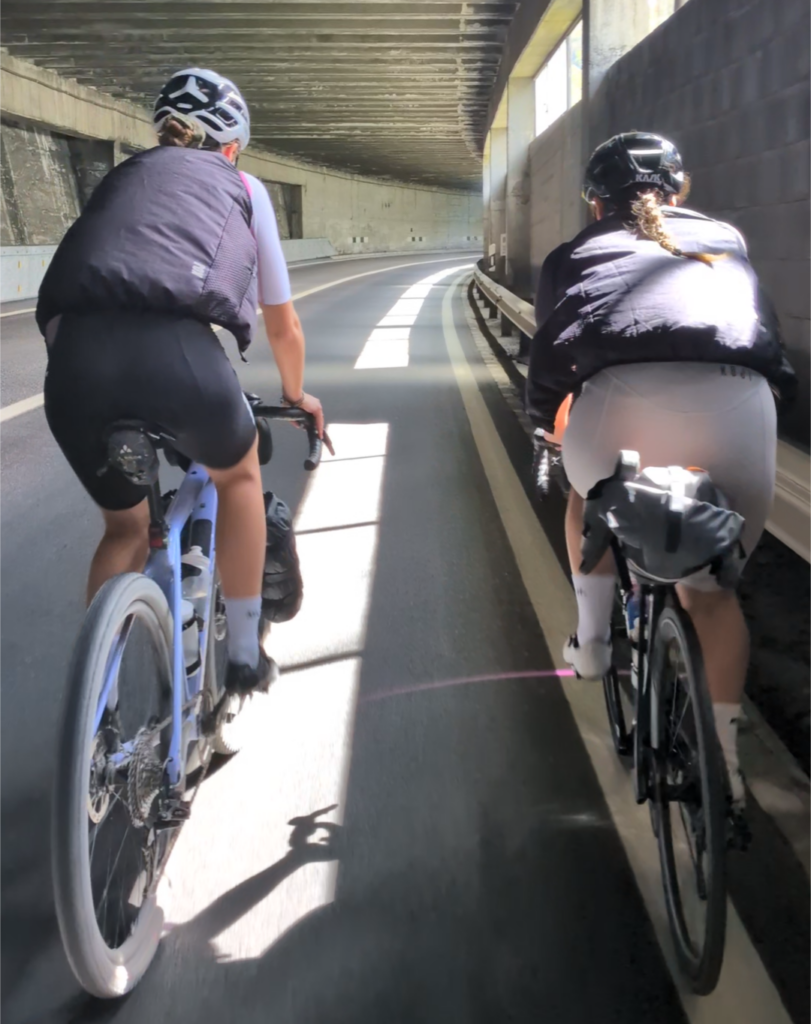 paravalanche gravel vélo filles
