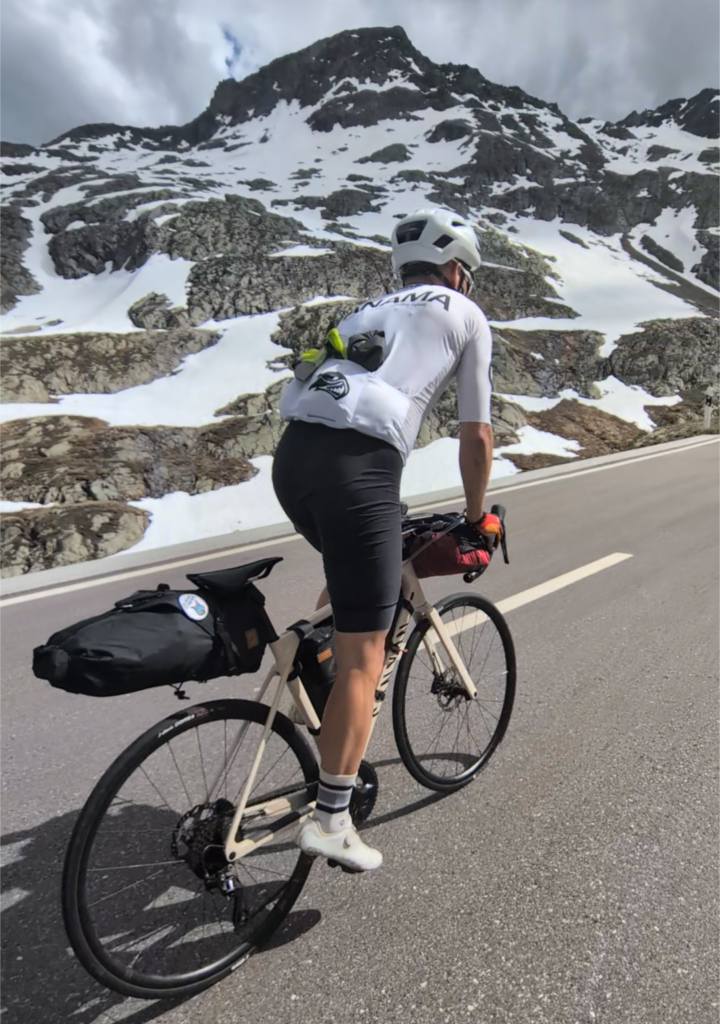 grimpée col du grand saint bernard vélo