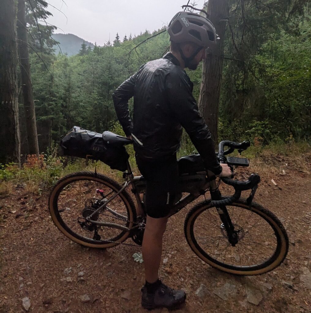 pluie bikepacking adventure